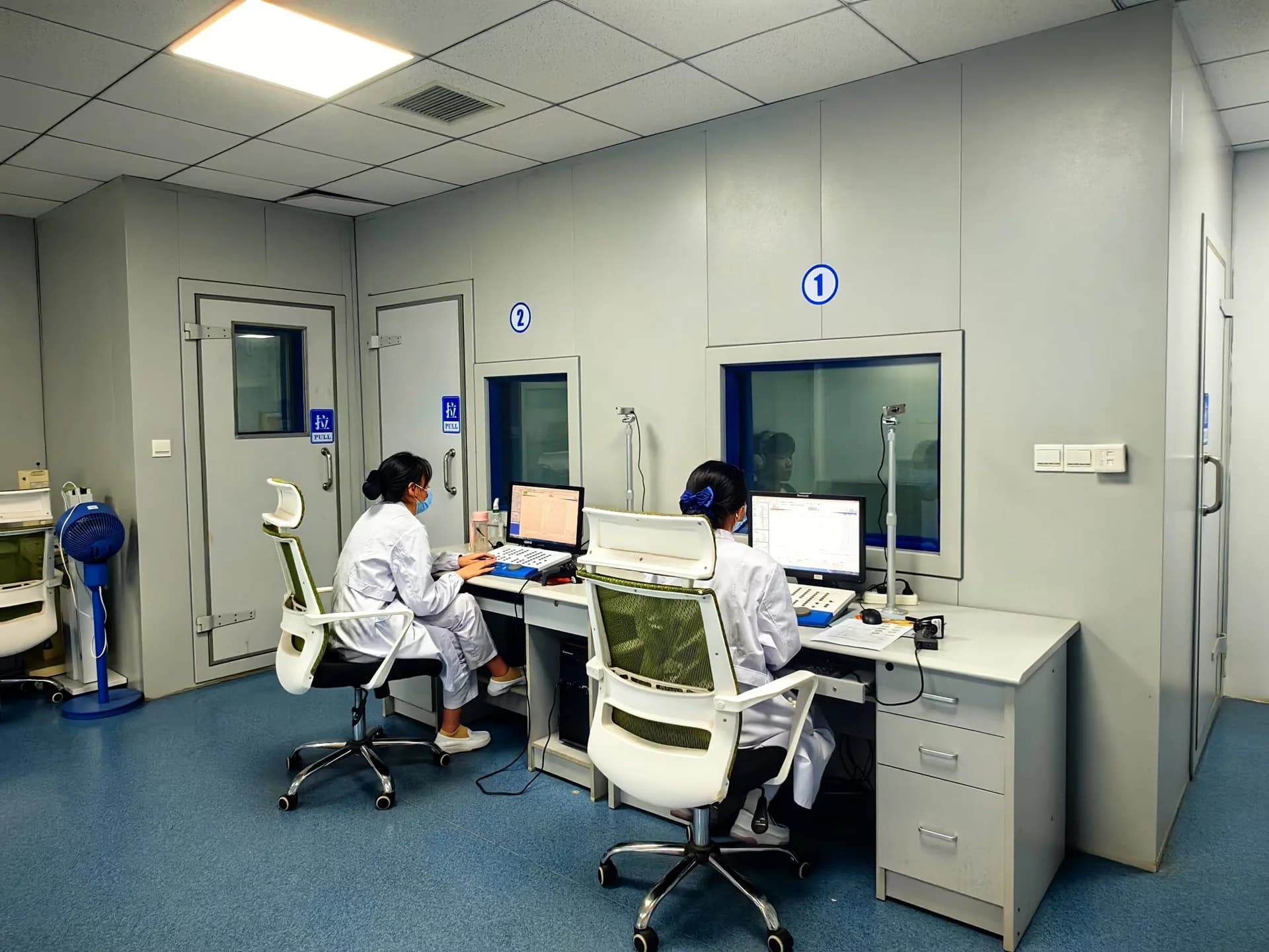 听力筛查诊断中心现场实景拍摄